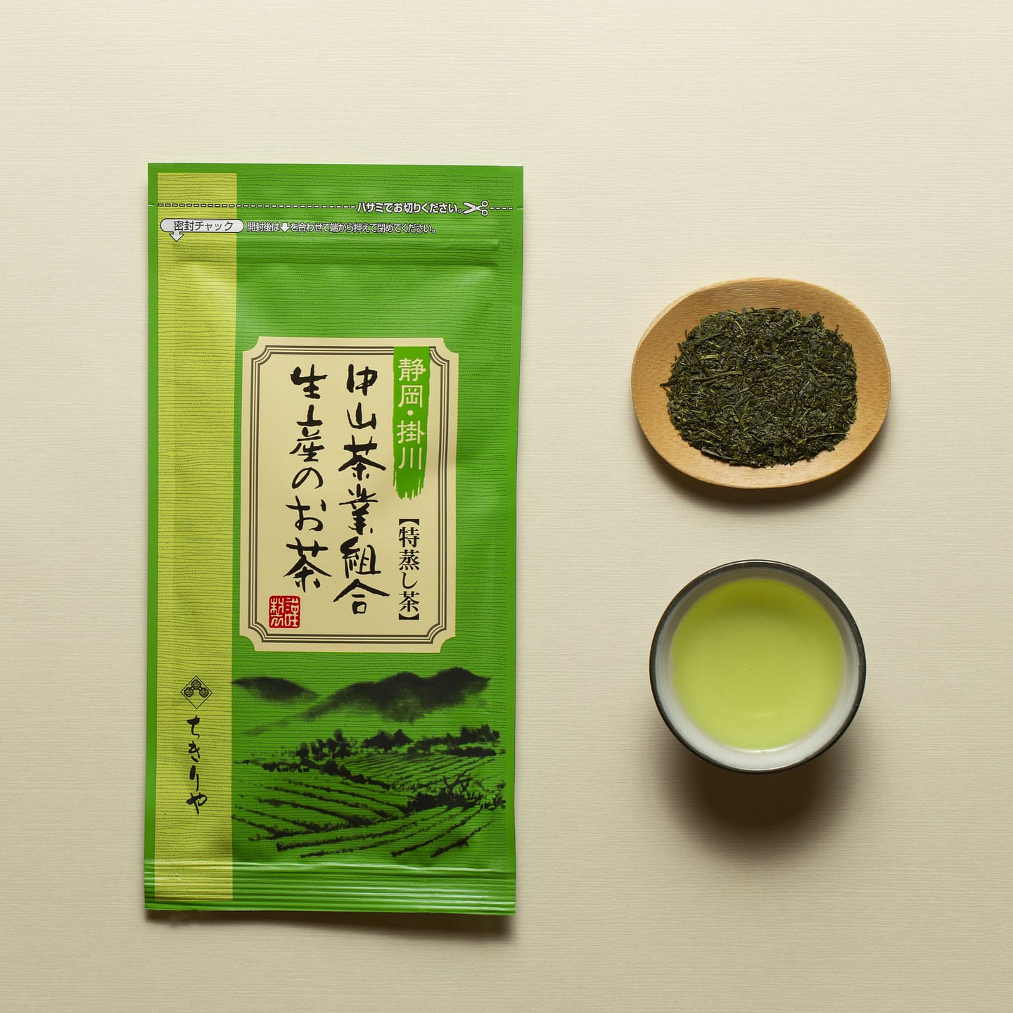Chikiriya - “Tokumushi” (special steamed Japanese Green Tea) - 3.53oz 1 each