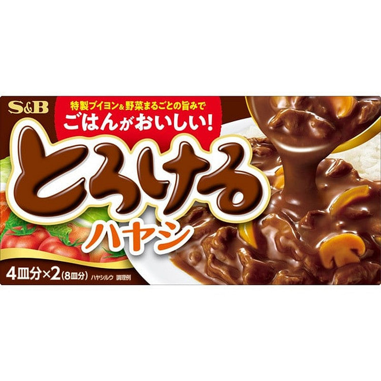 S&B Foods Melty Hayashi 140g