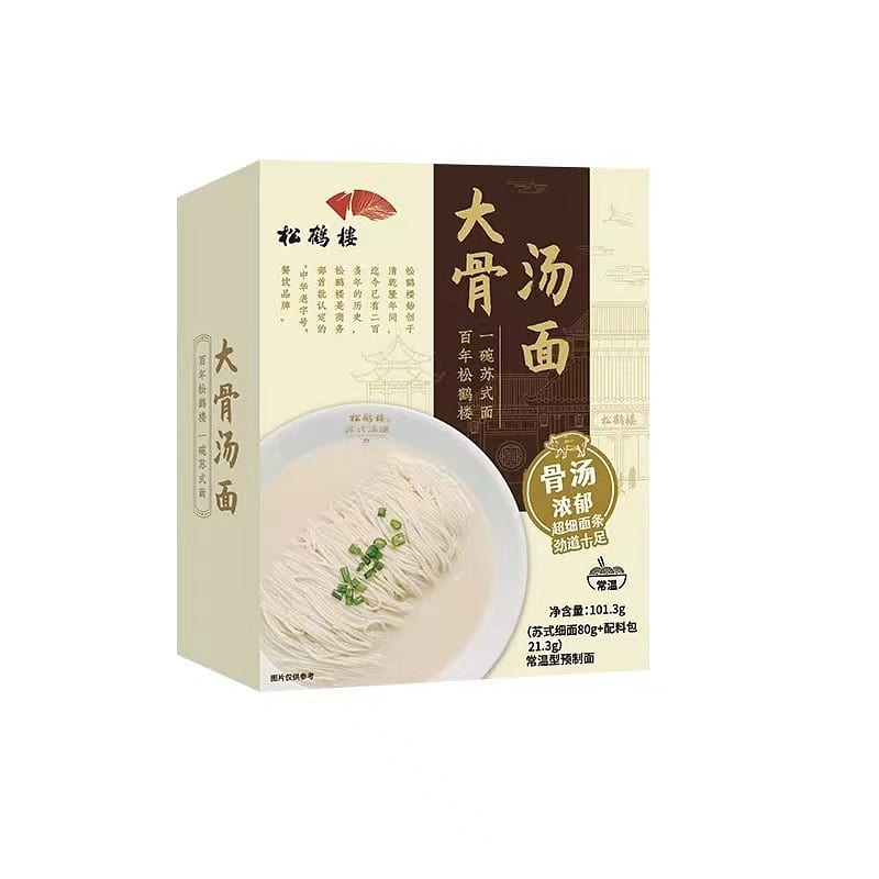 [Pine and Crane Tower] Big Bone Noodles in soup 1 box 101.3 g