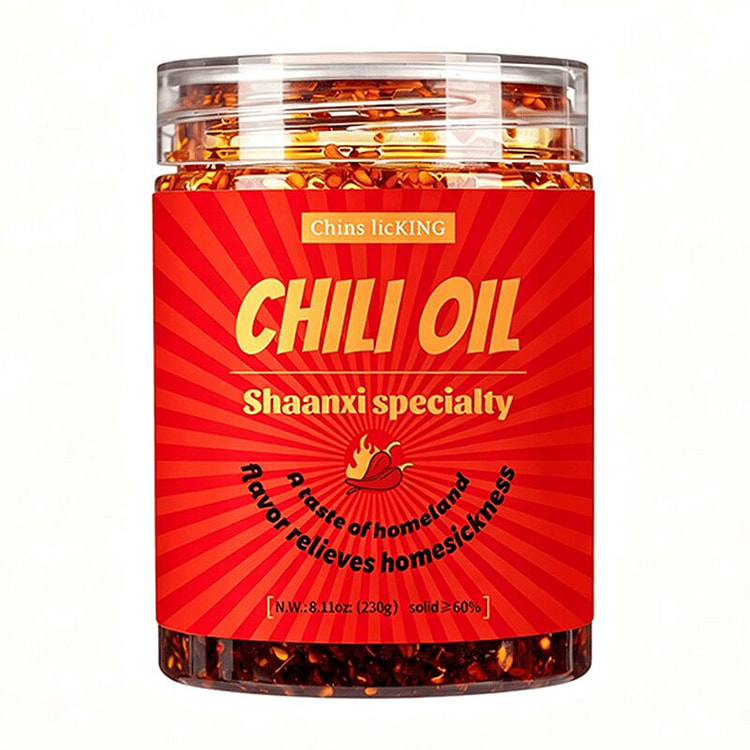 Shaanxi Style Oil Splashed Chili Oil 230g 1 bottle