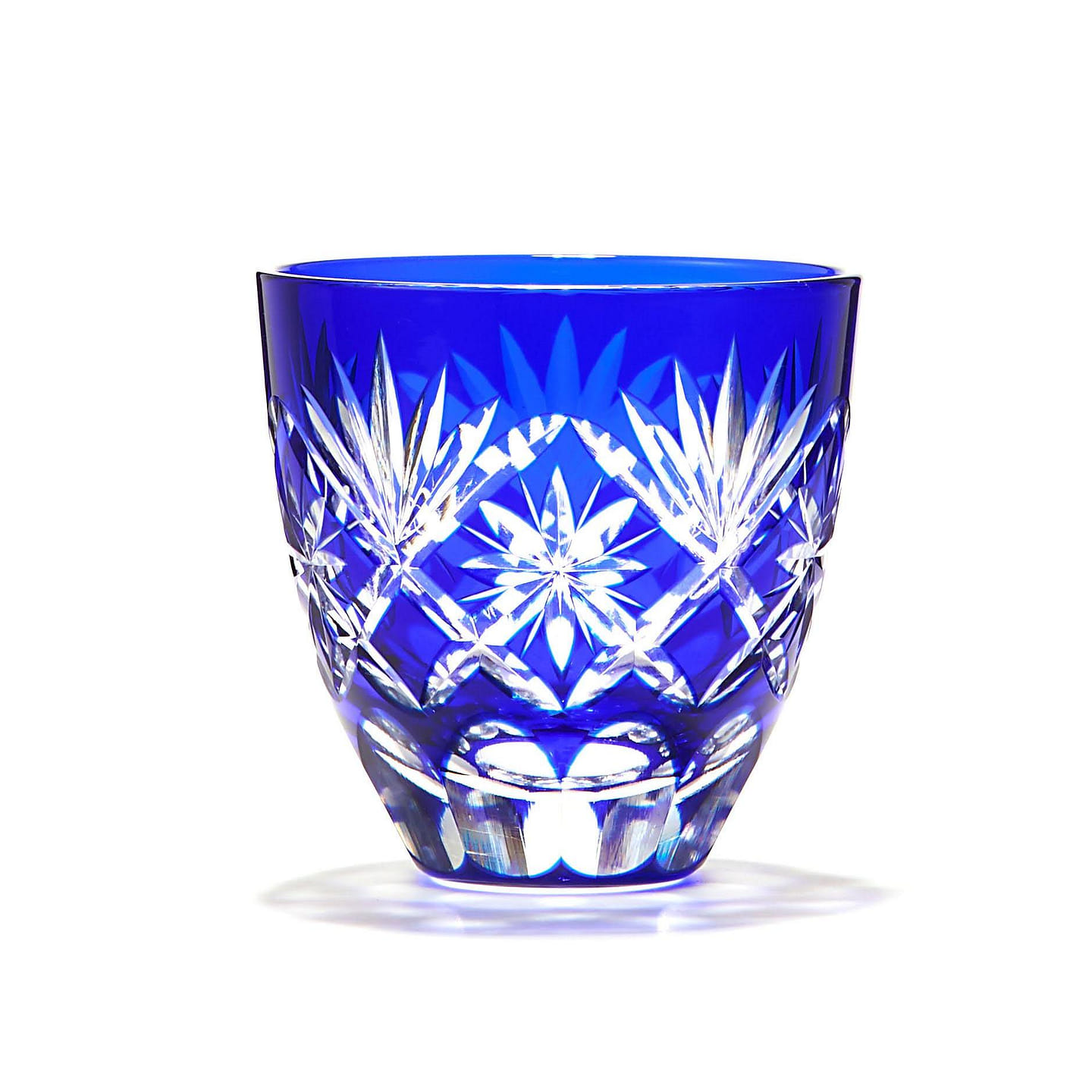 [WITH CERTIFICATE]Tajima sake glass collection Hoshi-mon Blue 1 count