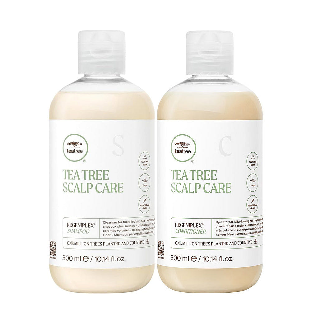 Tea Tree Anti Thinning Scalp Shampoo and Conditioner 300ml SHAMPOO & CONDITIONER SET 1 each