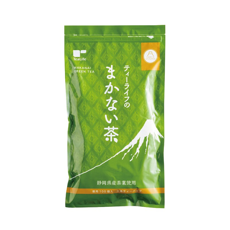 TeaLife Commercial Green Tea from Shizuoka, Japan 3g x 100 Tea Bags 10.5 oz