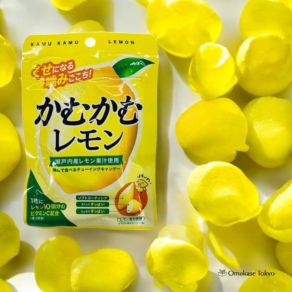 Mitsubishi Foods Kamukamu Lemon Chewing Gummy 30g 30 g