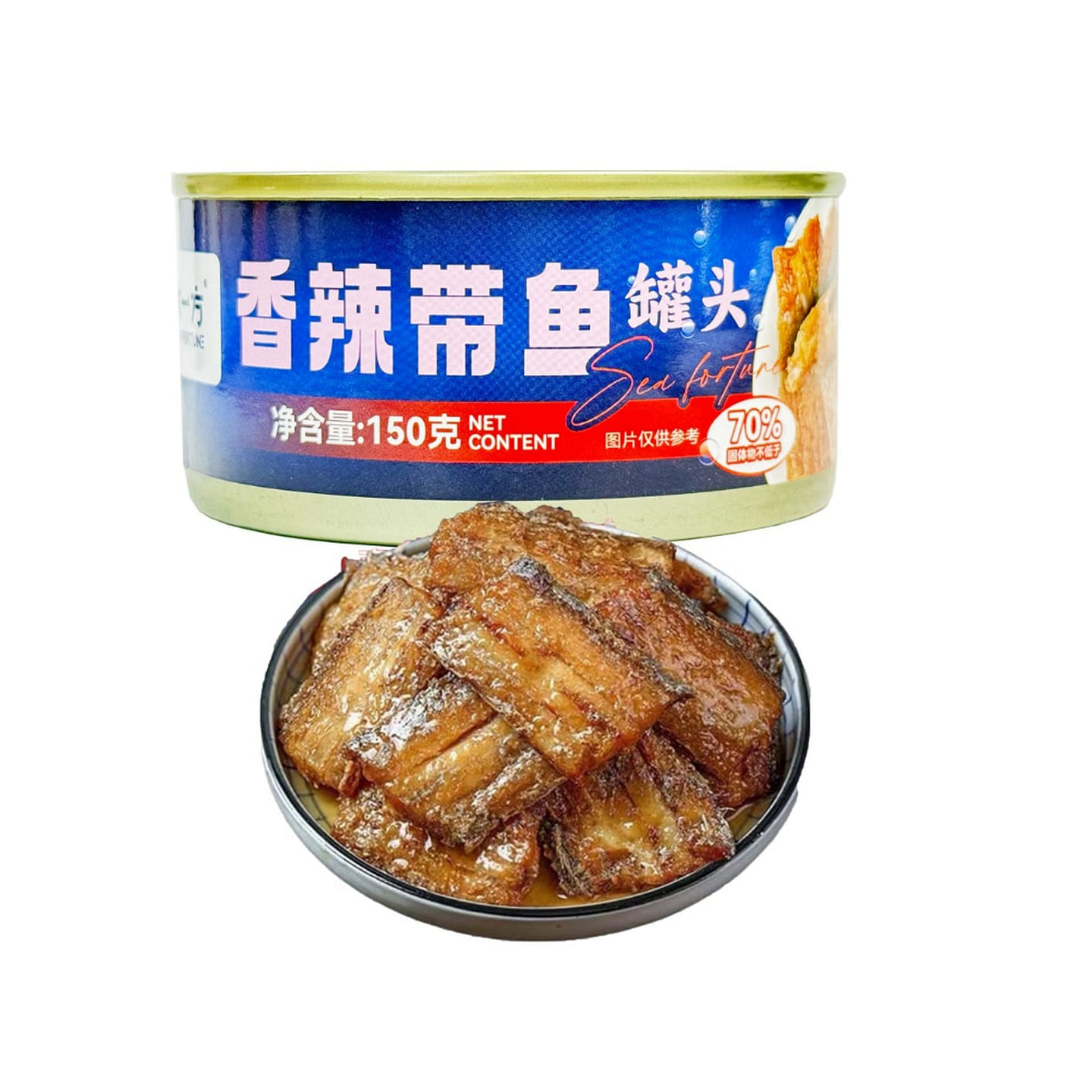 Spicy Crispy Hairtail Canned Fish 150 g