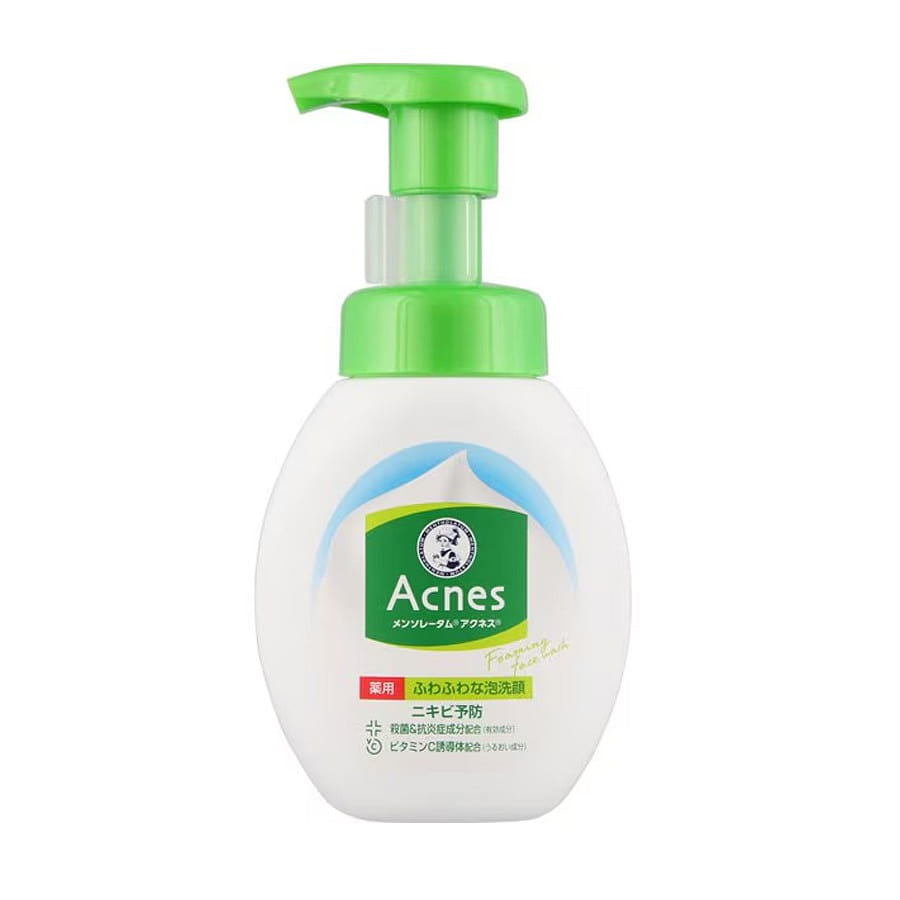 ロート製薬 ROHTO アクネス メンソレータムアクネス 薬用ふわふわな泡洗顔 ポンプ 160 ml(ミリリットル)
