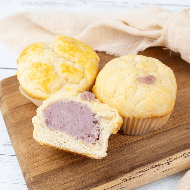 Taro Buns 3pcs 1 each