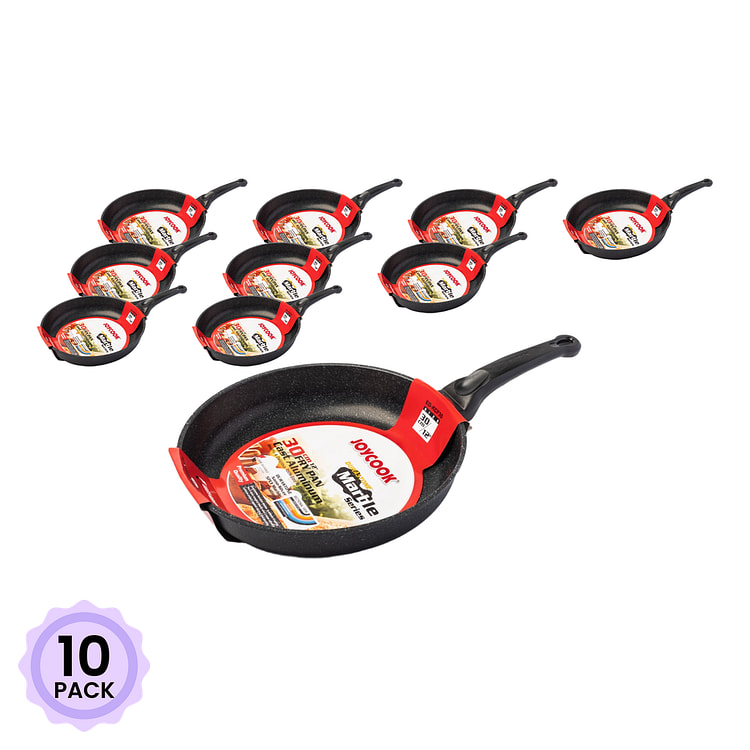 Joy Cook Durastone Nonstick Fry Pan 12" 1 count*10 pack