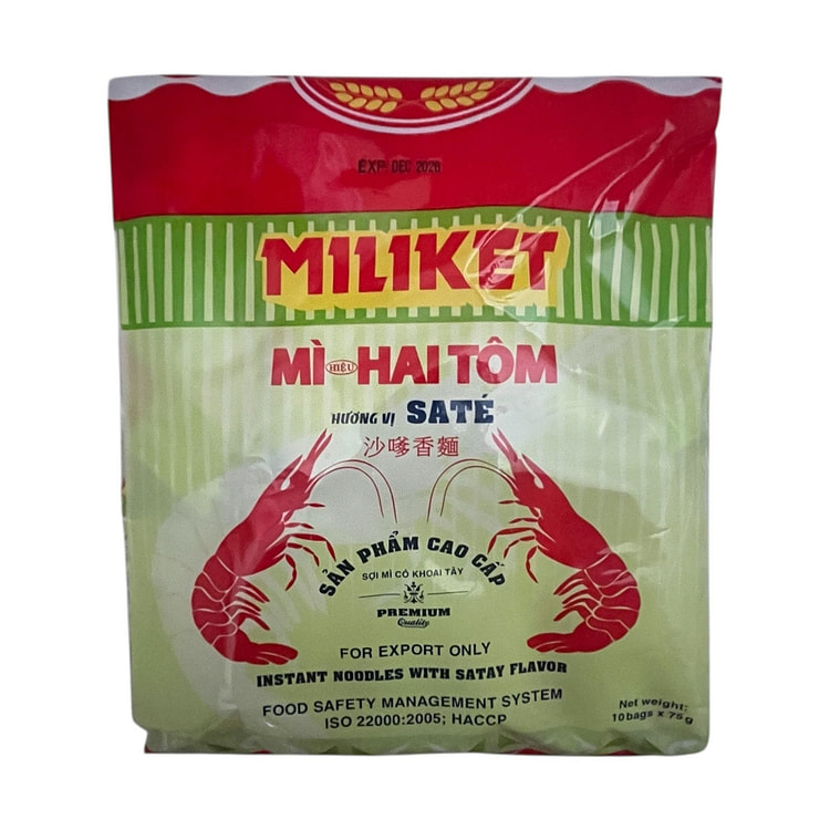 Miliket 沙爹味方便面 75g