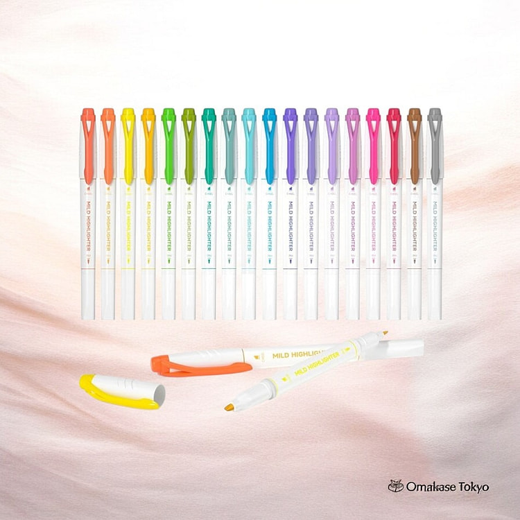 Shuttle Art Highlighter Set-Soft Pastel Colors 340 g