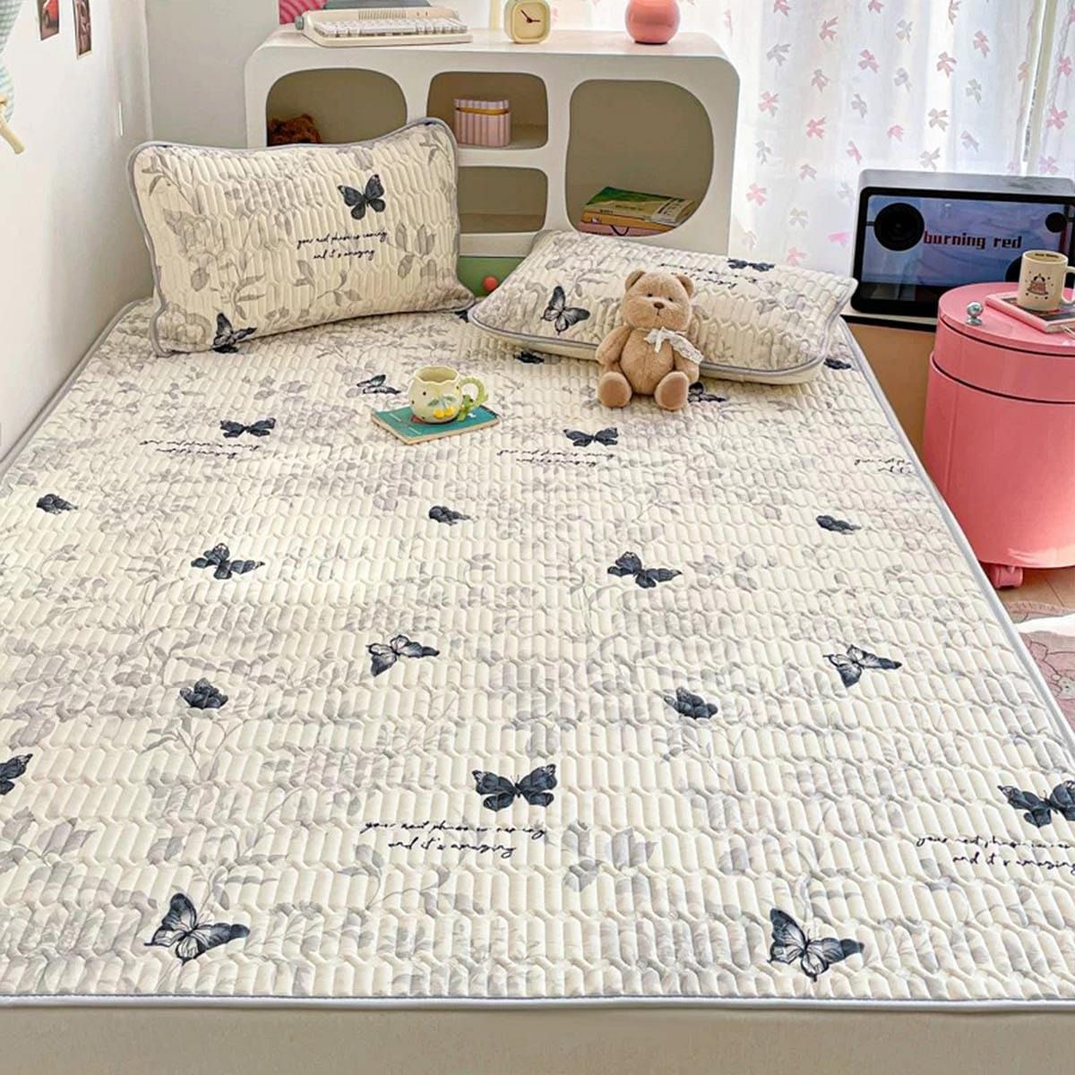 SECCHIC Cool mat Butterfly imprint 1.8*2.0m 1 each