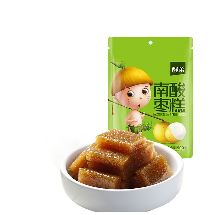 酸弟 南酸枣糕酸味零食独立小包装混合口味500g