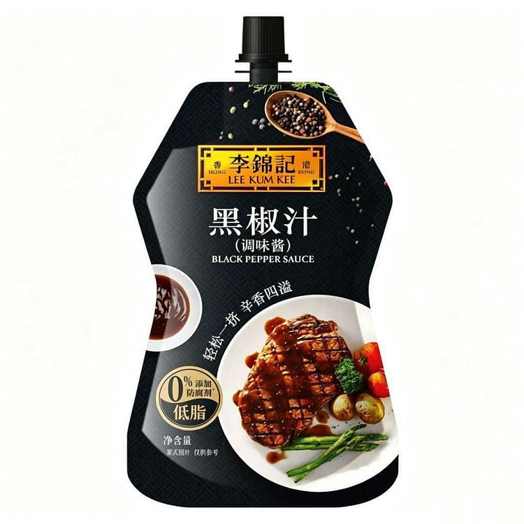 Lee Kum Kee Black Pepper Sauce125g 125 g (min 3)