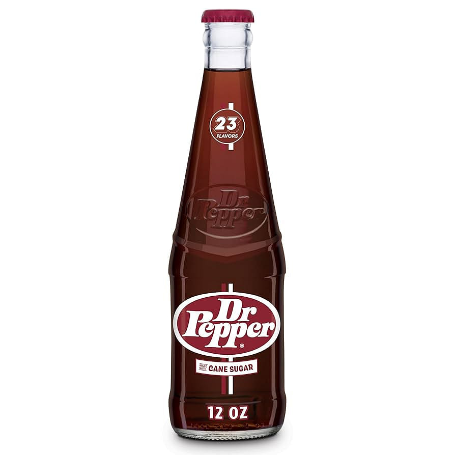 Dr Pepper Real Pure Cane Sugar 1 each