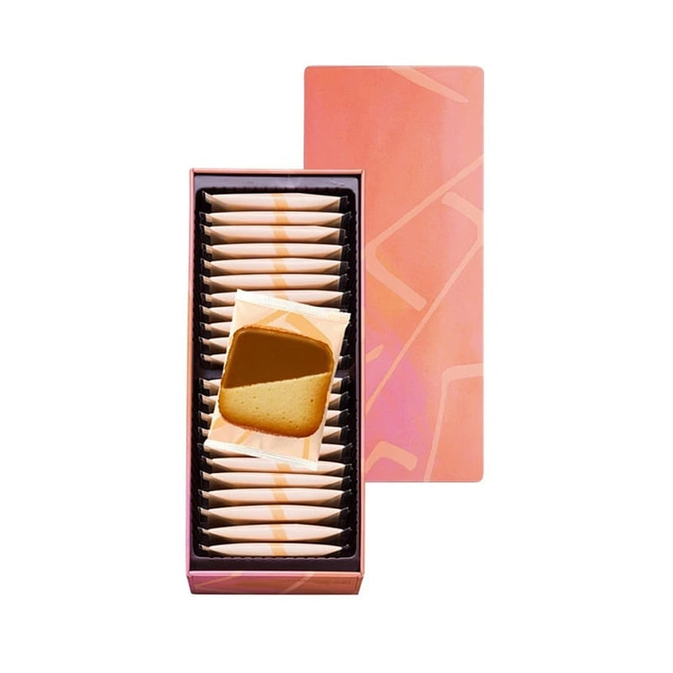 Milk chocolate filled biscuits, 22 pieces