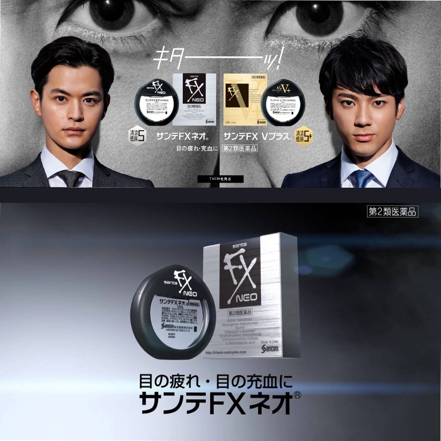 JAPAN SANTEN Pharmaceutical Sante FX 12ml - Weee!