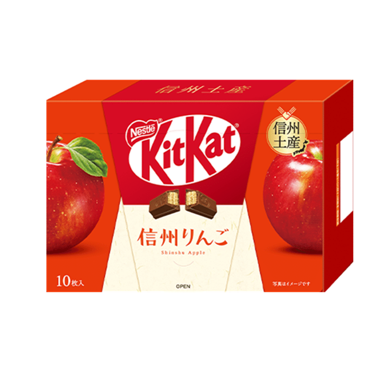 KIT KAT Shinshu Limited Apple Chocolate wafer 10pc 10 count