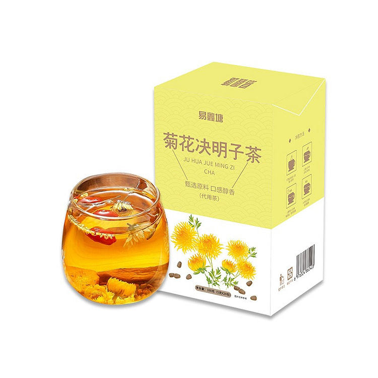 火气喝-菊花决明子茶 三角包奶茶【20包/盒】 (min 2)