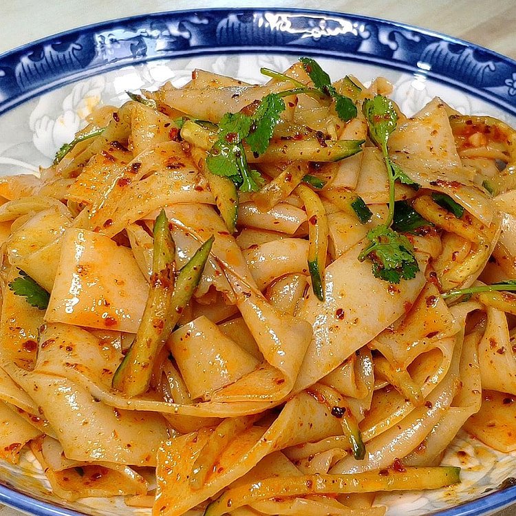Xi'an Chicken stir Liangpi