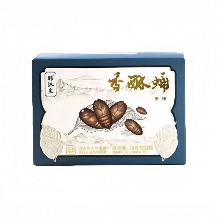 Crispy Silkworm Pupae Original Flavor 38g*1 Box