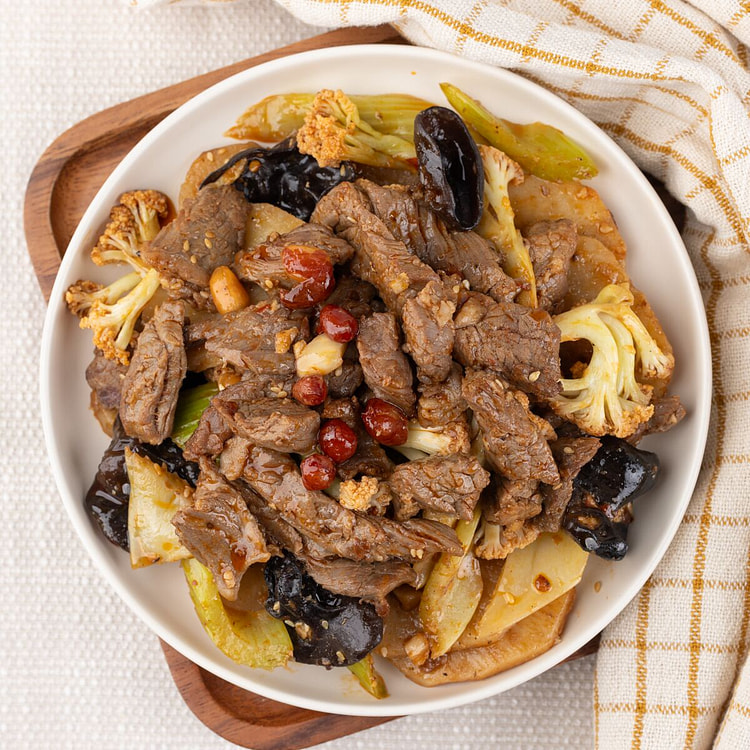 Stir-fried Spicy Beef Pot 500g