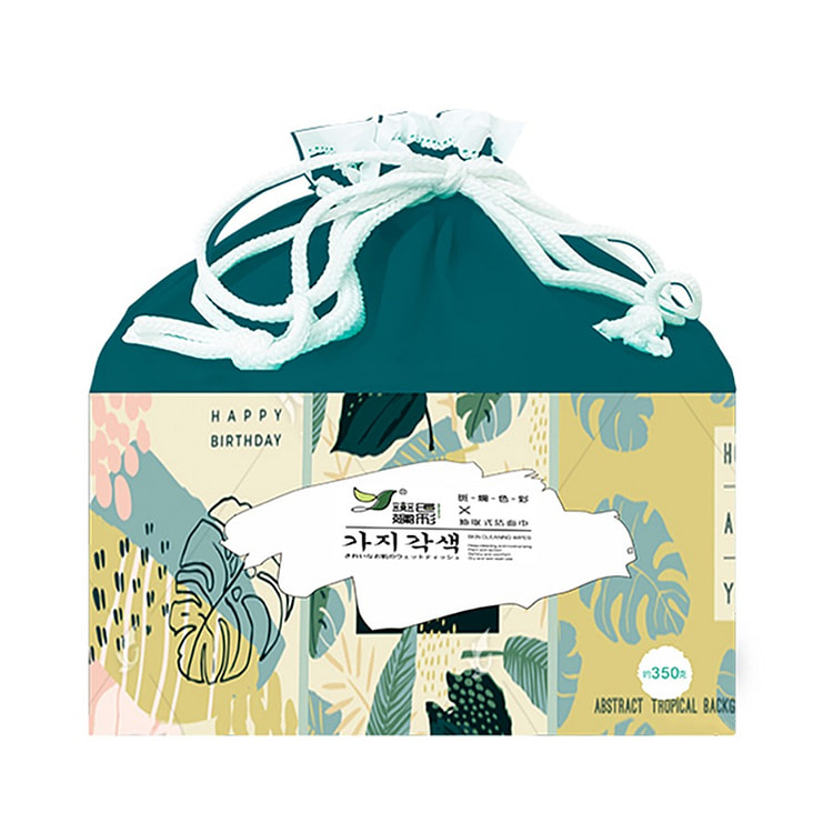 Disposable Face Towel Cotton-Soft Cleansing Towel Facial Tissue 350G Weight