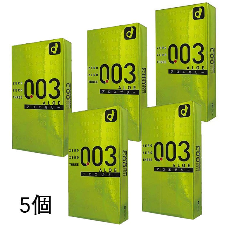 OKAMOTO 003 Ultra-thin Condoms 10pcs x5box 1 each