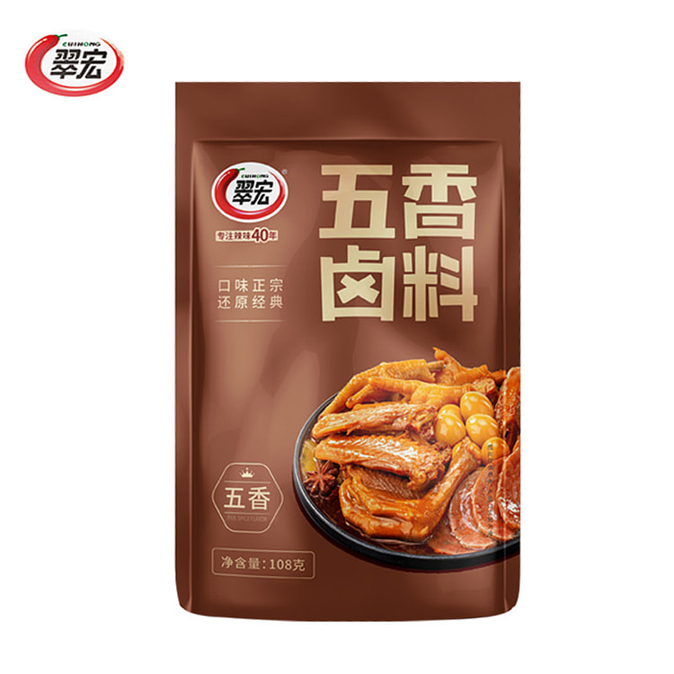 翠宏卤料包五香卤料 108g*1袋装 108 克