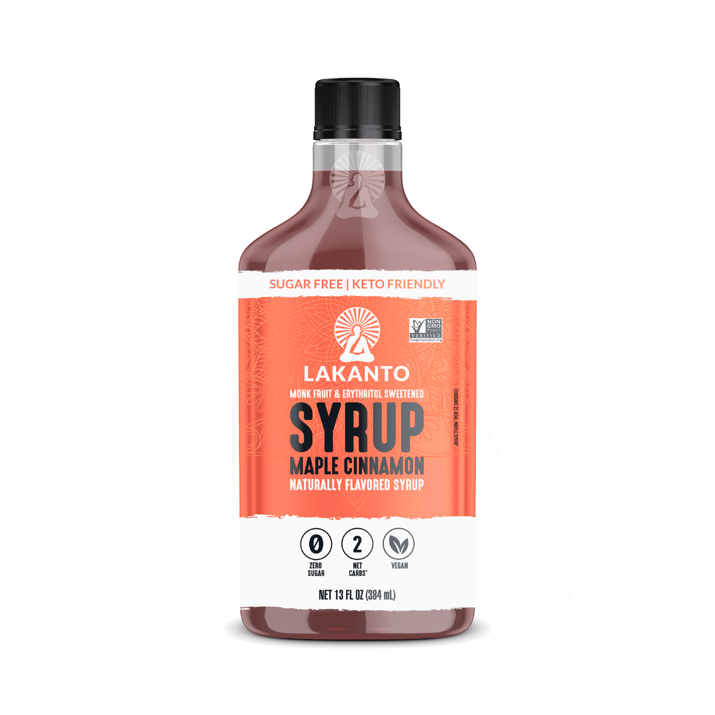 Lakanto Sugar Free Cinnamon Maple Syrup 13 fl.oz