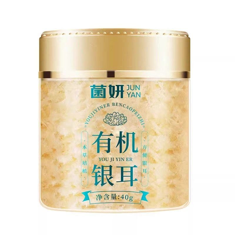 菌妍有机银耳40g*1罐 40 克