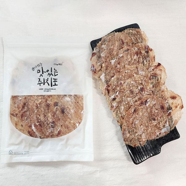 美味的鱿鱼丝 200 克