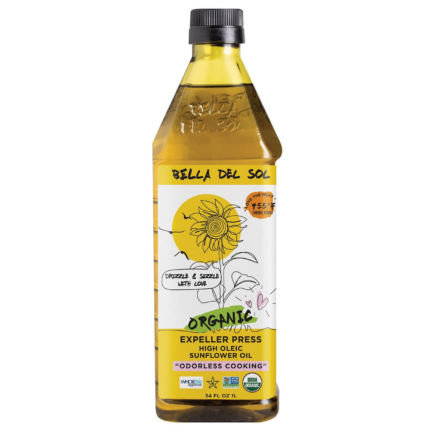 Organic Cooking Oil 1L 1 bottle