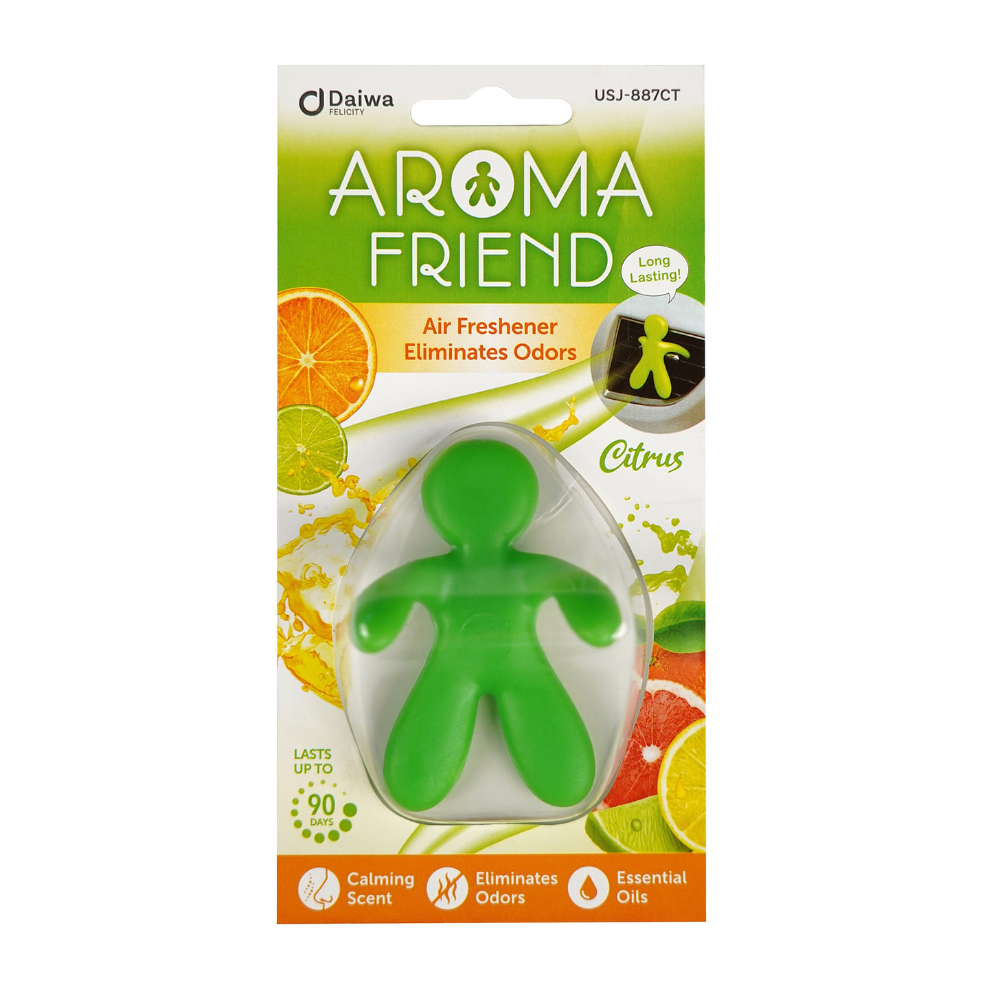 Aroma Friend Air Freshener for Room & Car Citrus 1 each
