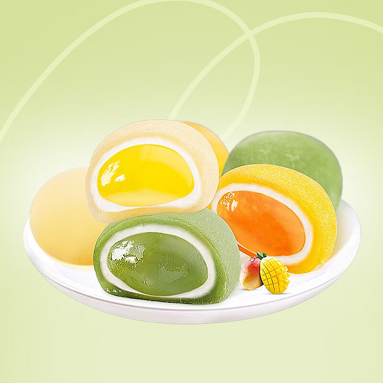 阿婆家的麻薯 爆浆大福团子糕点雪媚娘 休闲零食 330 克