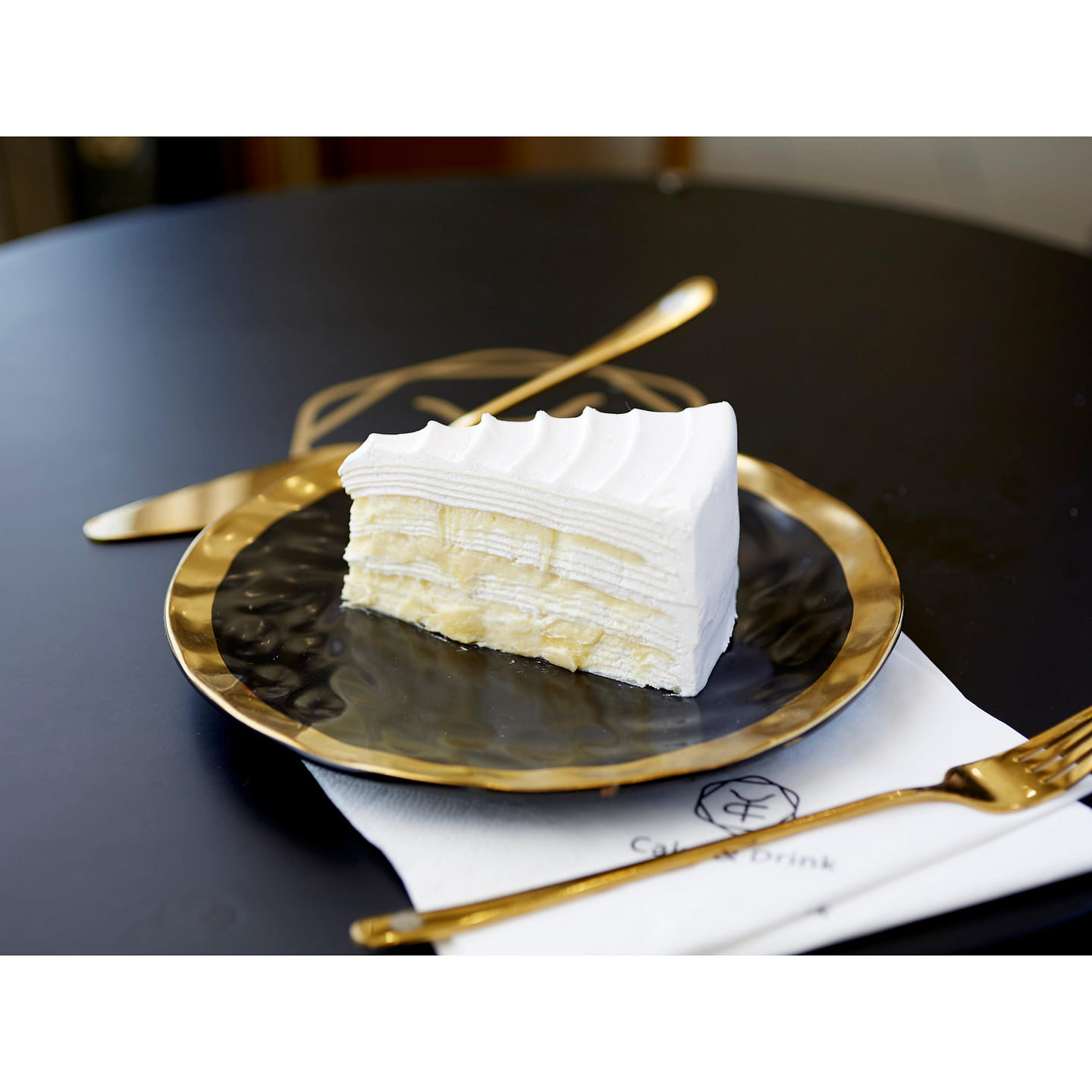 【Dessert】【切片】榴莲千层蛋糕 1 份
