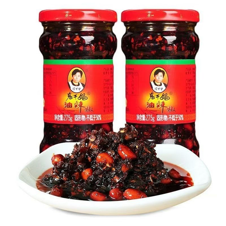 花生油老干妈酱批发下饭拌饭辣椒酱调味料 210 克