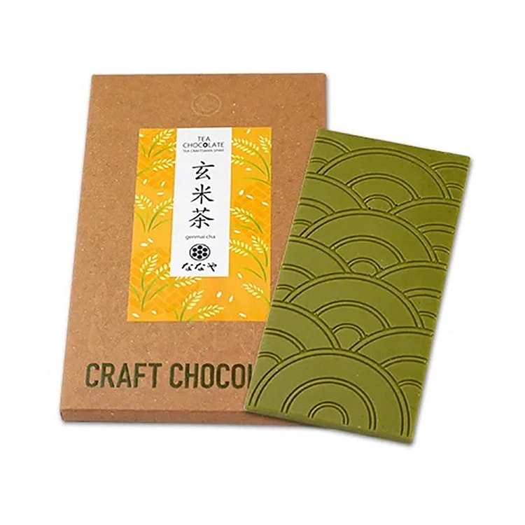 NANAYA 玄米茶抹茶チョコレート 50g