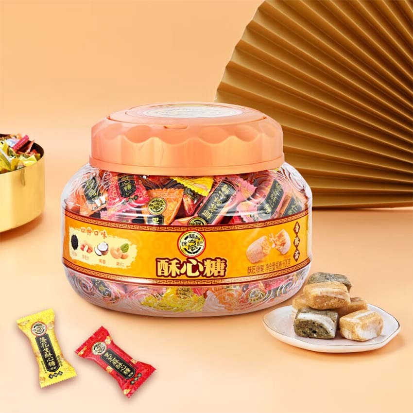 Get Hsu Fu Chi Crisp Candy Mixed flavor 600g*1 bucket Delivered