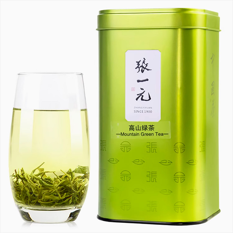 张一元茶叶雨前高山绿茶
