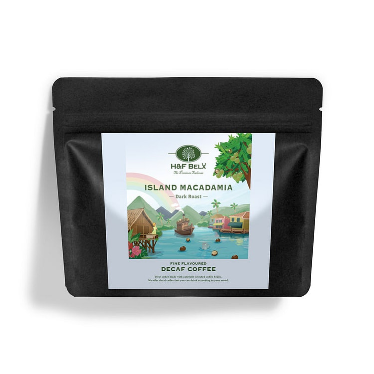 H&F BELX Island Macadamia Decaf Drip Coffee 5pcs 1 each
