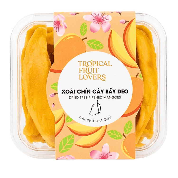 [TROPICAL FRUIT LOVERS] Xoài Chín Sấy Dẻo - 200g 1 each