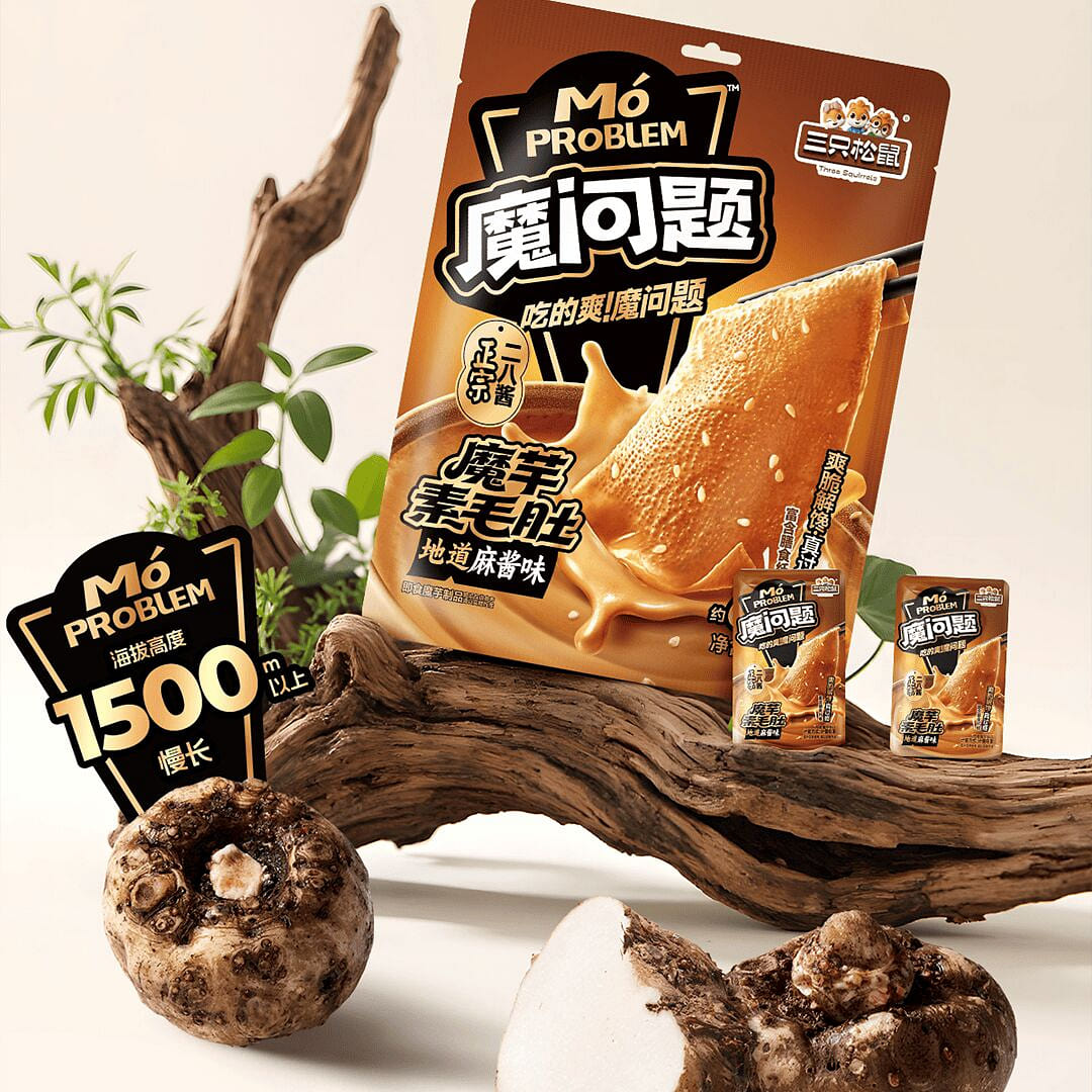 Three Squirrels with Konjac Protein Belly 540g 540 g