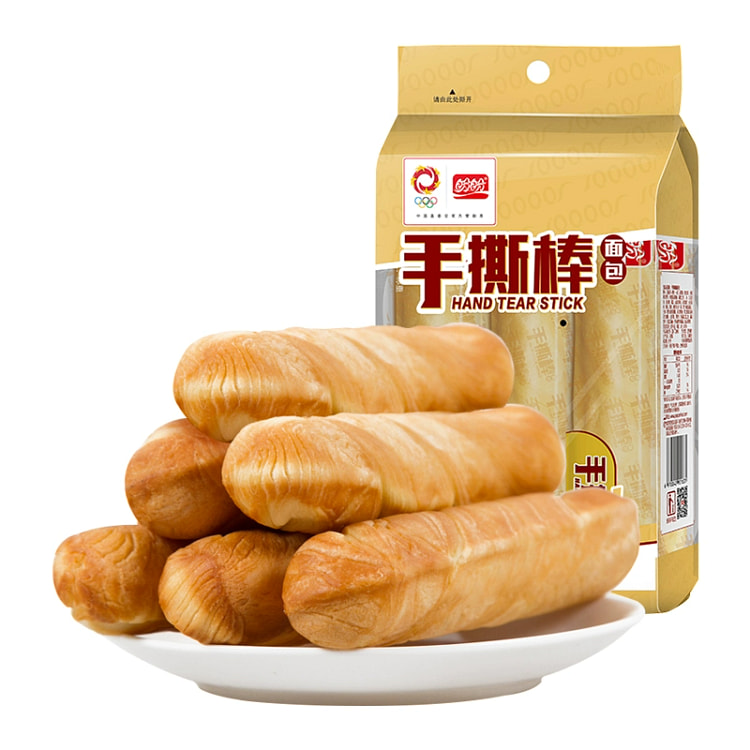 盼盼 手撕棒面包210g*1袋 早餐面包
