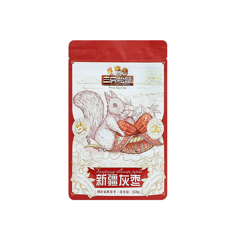 三只松鼠 新疆灰枣 250 克