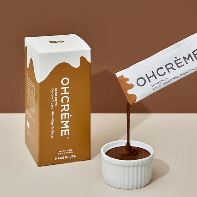 OHCREME Cocoa Creme Condensed Milk 12 packs