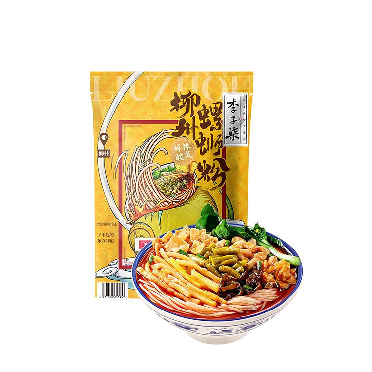 李子柒330g螺蛳粉柳州螺狮粉广西特产螺丝粉夜宵 330 克