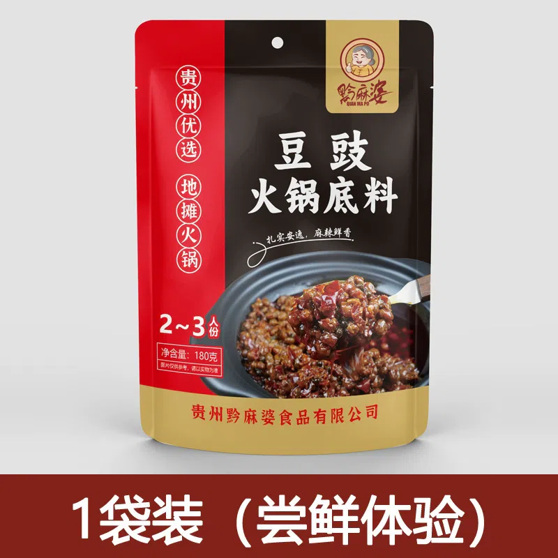 豆豉火锅底料180g*1袋 180 克