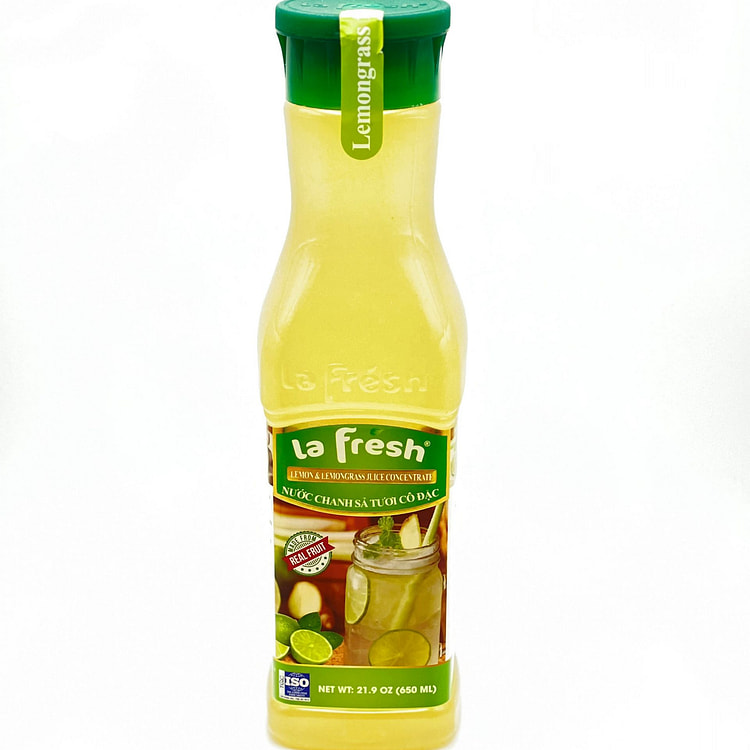 LA FRESH LEMON & LEMONGRASS JUICE CONCENTRATE 21.9 oz