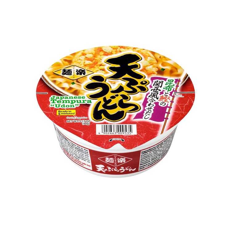 Menraku Tempura Udon Cup
