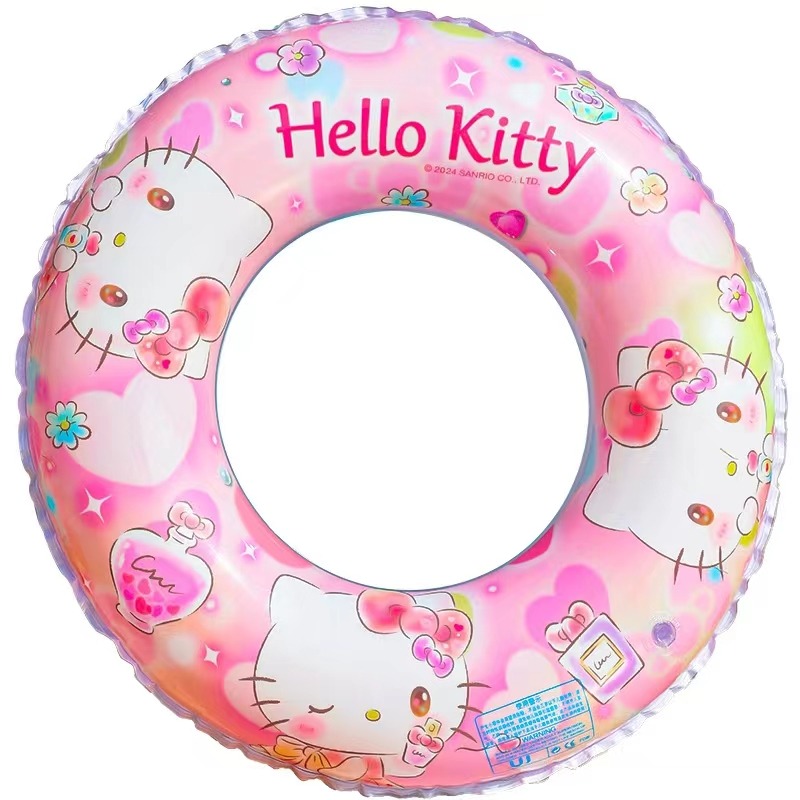 Get Sanrio Inflatable Pvc Swimming Ring For Kids-Hello Kitty 70# (Ages ...